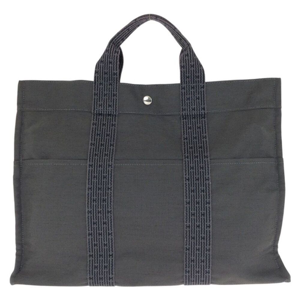 Hermes Herline MM Tote Bag Gray - Picture 2 of 10